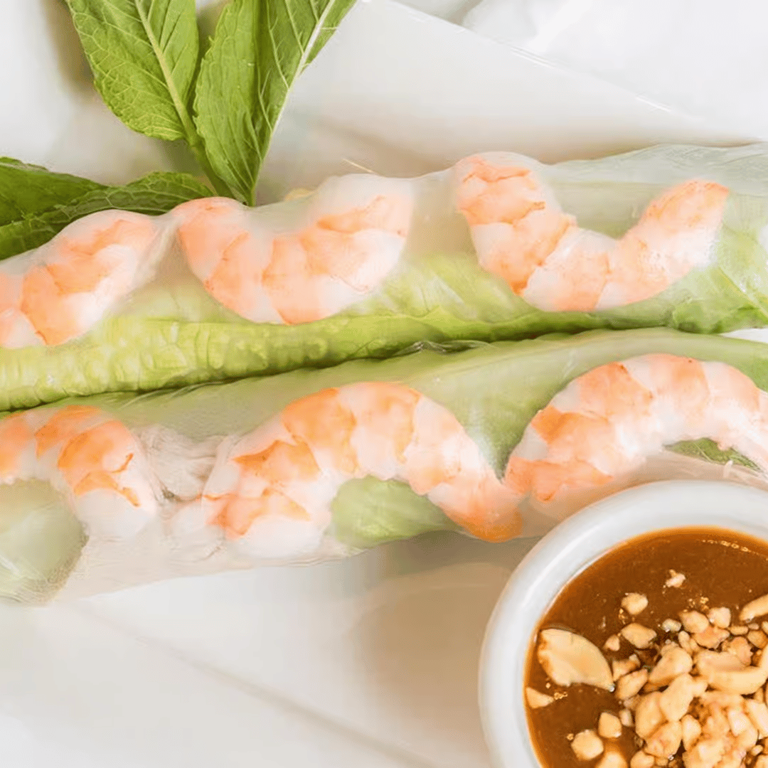 Gỏi Cuốn / Fresh Spring Rolls (Pork & Shrimp)